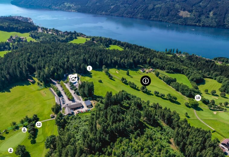 Virtuelles 360° Golferlebnis am Millstätter See